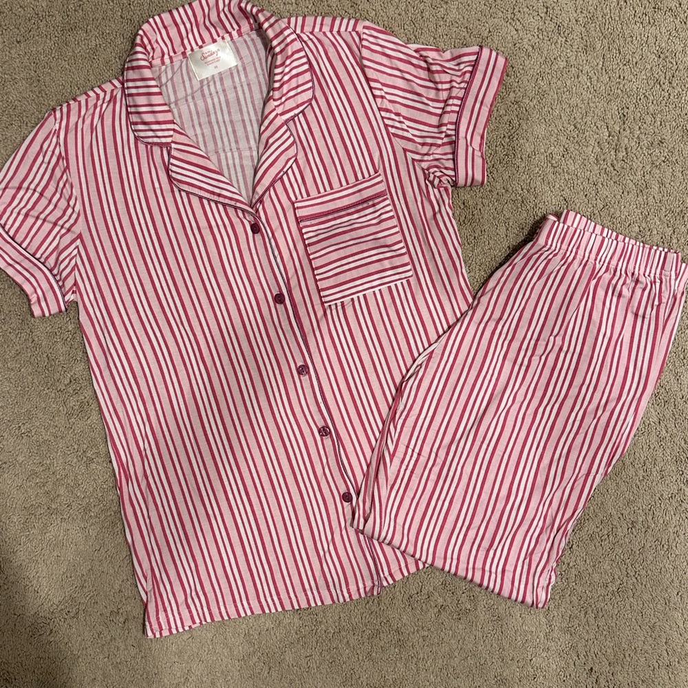 In My Sundays Pink Stripe Pajamas